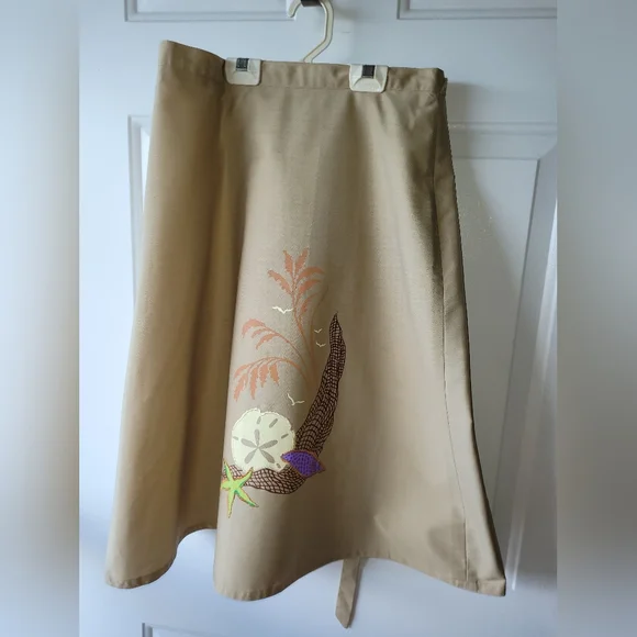 Womens vintage wrap round skirt - Picture 1 of 2